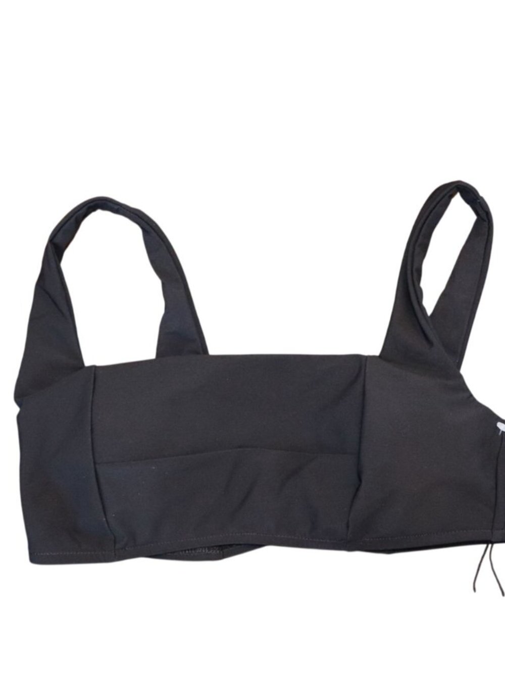 Bondi Born Black Bikini Top, Medium NWOT
